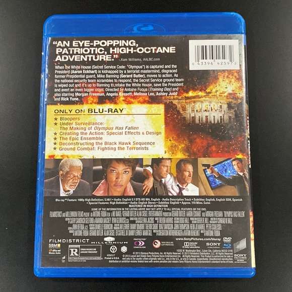 Olympus Has Fallen - Blu-Ray & DVD Combo Set - Picture 2 of 5